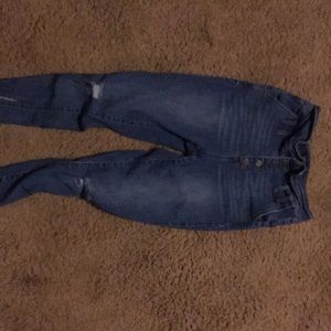 Wrap yourself around me high rise jeans